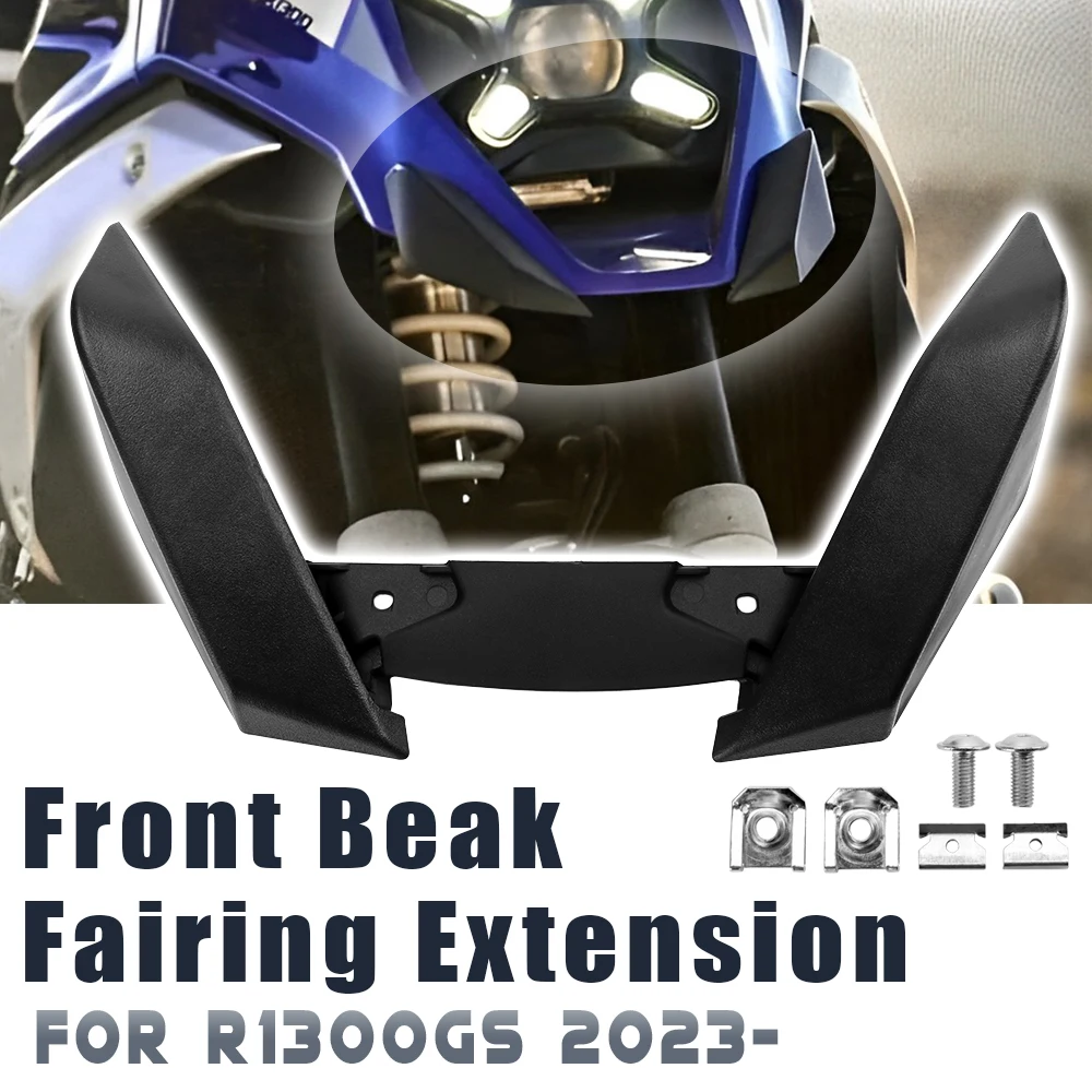 

2025 For BMW R1300GS R 1300GS 1300 GS 2023 2024 Front Fender Beak Fairing Extension Wheel Extender Cover Front Beak Fairing