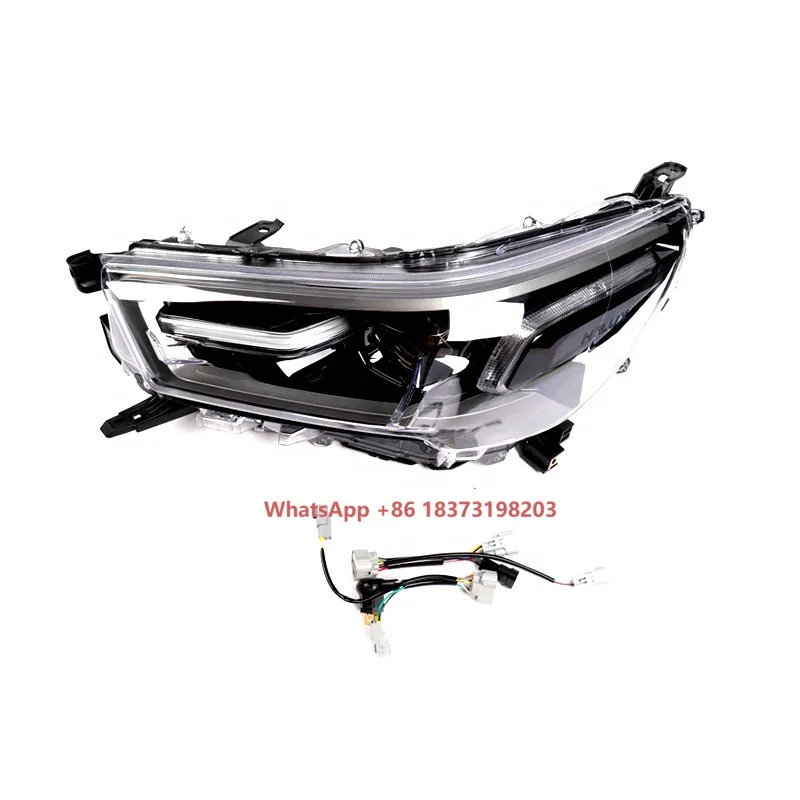 

LED Head Lamp New Design Halogen & Xenon Headlight for Hilux Revo Rocco 2021