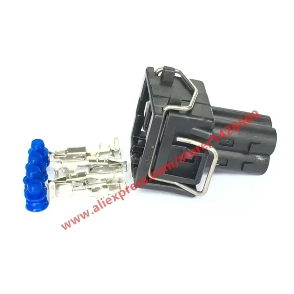 1 Set 4 Pin 357919754 Waterproof Automotive Connector Automotive Air Conditioning Pressure Switch Plug 444524-1 For VW Audi