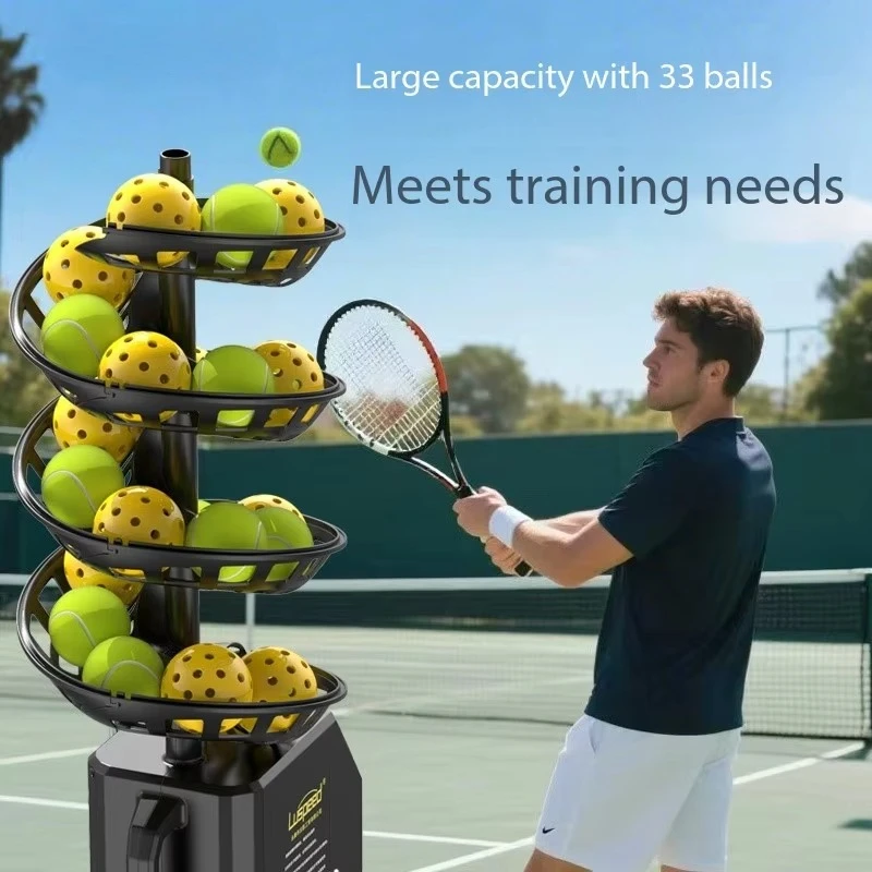 Remote Control Durable Tennis Training Upgraded Version Throwing Machine Model T-03 Adults Children Professional Made