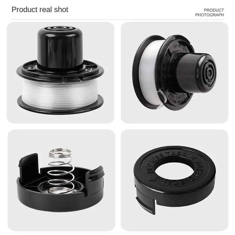 

A45I 682378-02 Крышка x 8 + пружина x 8 аксессуаров для косилок -136-/682378-02 Крышка головки косилки катушки