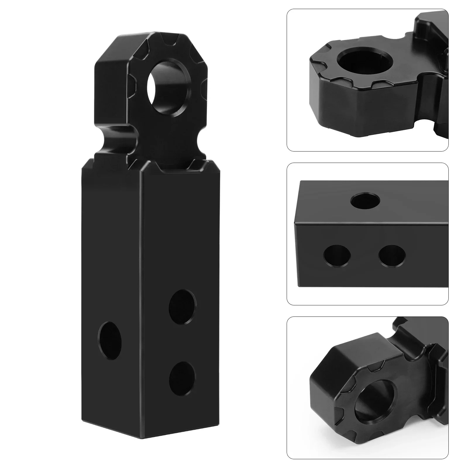 

18000 Lbs 2 inch Towing Trailer Tow Shackle Hitch Arm Receiver Hitch Trailer Hooks Tow Bar For SUV