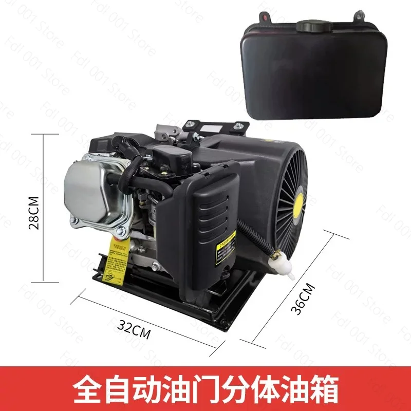 4Kw 5Kw 6Kw Dc 48V 60V 72V Electric Vehicle Range Extender Low Noise Generator For Four Wheels Portable Generator