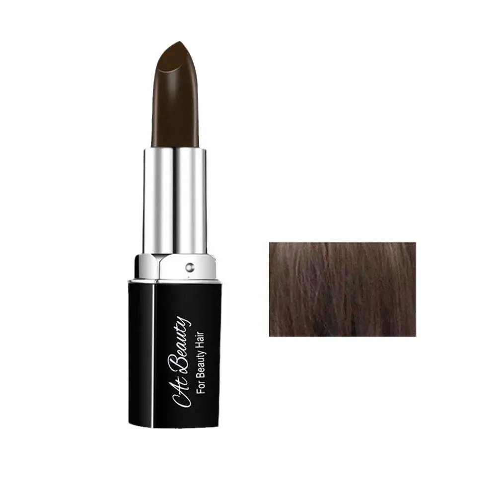 Haarkleur Stick Veilige Sterke Dekking Vermogen Brede Verf Haar Lippenstift Make-Up Pen Vorm Mooie Wegwerp Applicatie B4l0