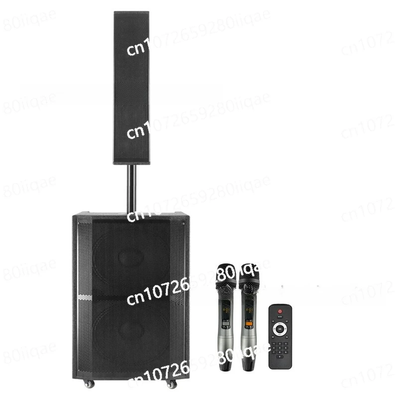 New double 12-inch professional outdoor performance audio high-power square dance heavy bass column Bluetooth speaker