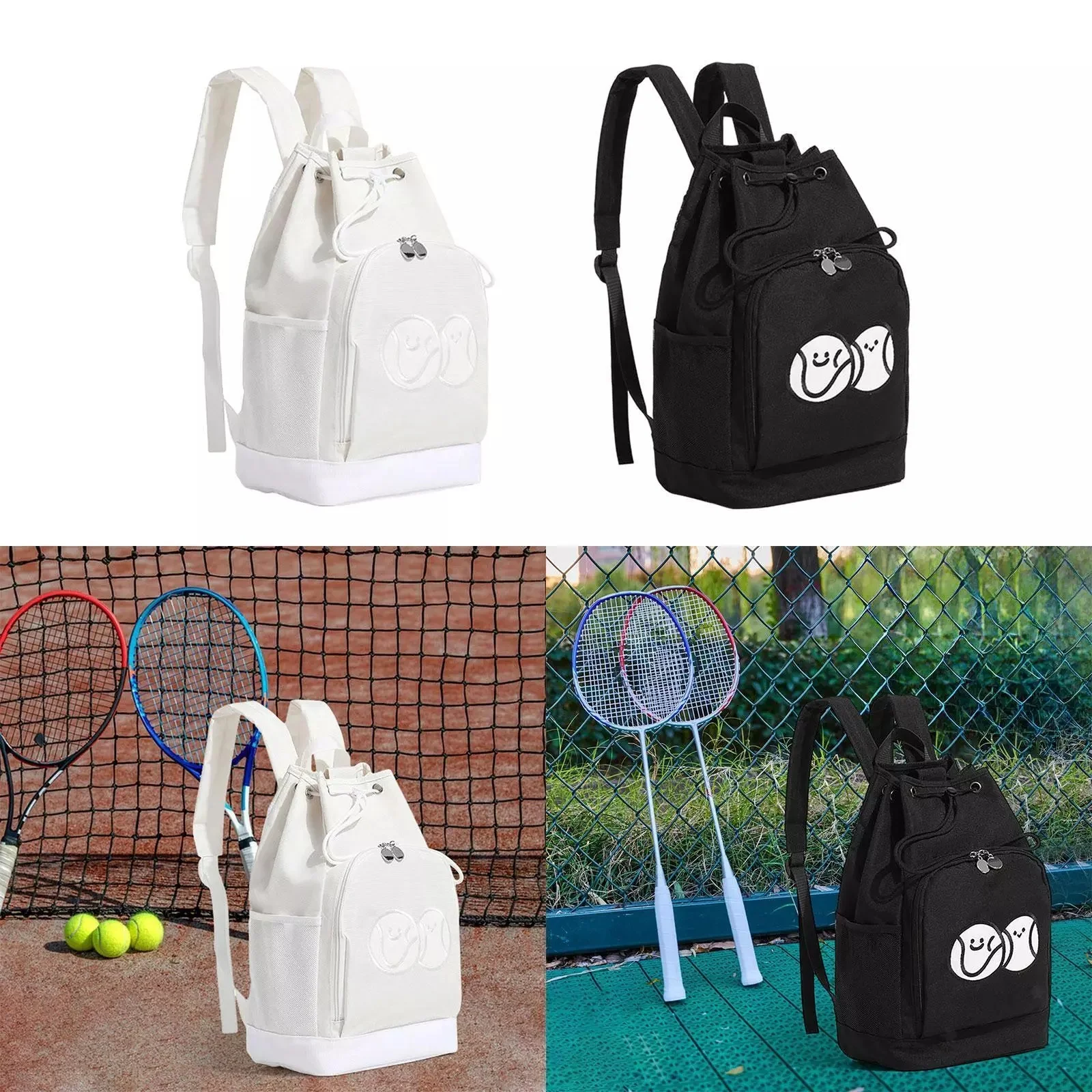 Ransel Pickleball, tas raket tenis multifungsi untuk pria wanita dengan