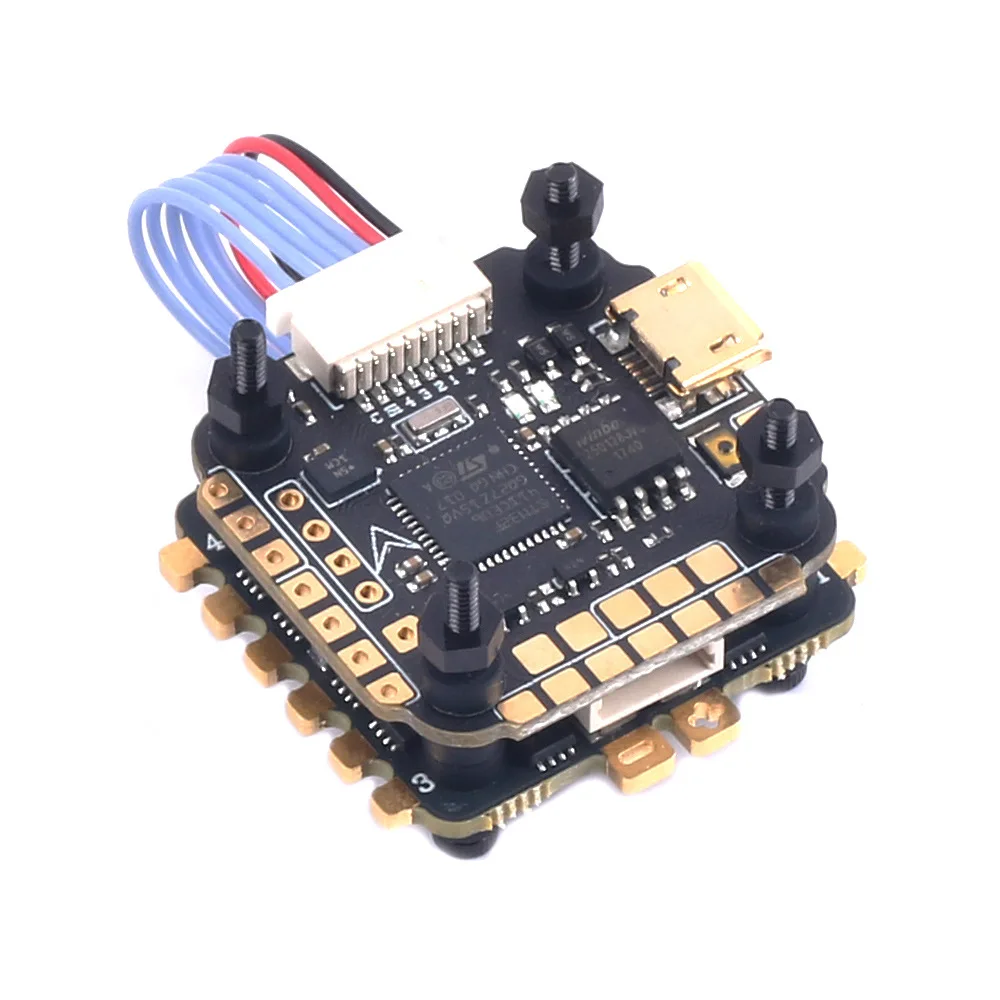 Skystars F411 Mini HD Flight Control KO40 4IN1 40A ESC Flying Tower, ESC 20x20mm