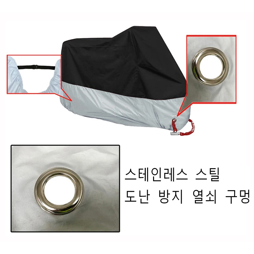 Motorcycle cover universal Outdoor UV Protector Scooter All Season waterproof Bike Rain Dustproof cover M L XL 2XL 3XL 4XL moban