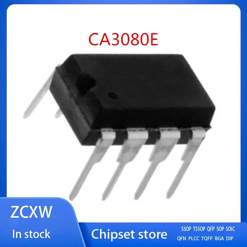 

10PCS/LOT NEW CA3080E CA3080EZ CA3080 DIP8