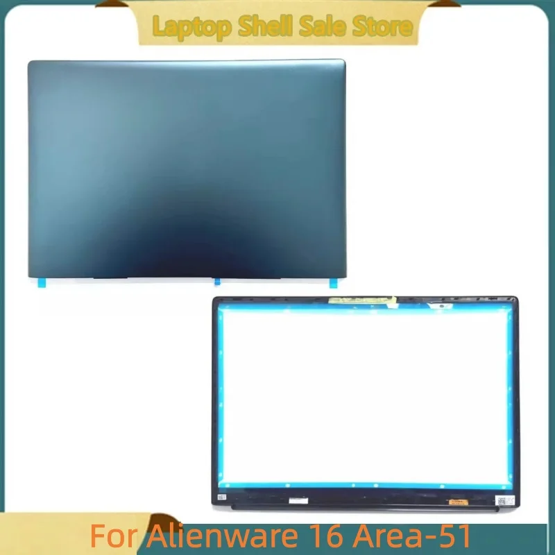 New Laptop For Alienware 16 Area-51 Rear Lid Lcd Back Cover Top Case 098VPD 0R5C6Y/Lcd Front Bezel 084V9G 05M67H 0D61T9