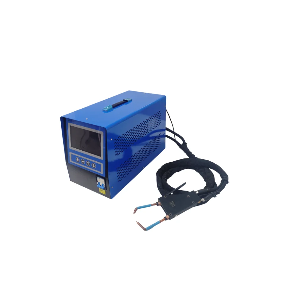 آلة لحام بعقب المقاومة الدقيقة ذات التردد المتوسط الهوائي شبه الأوتوماتيكي لمحطات النحاس لحزام الأسلاك