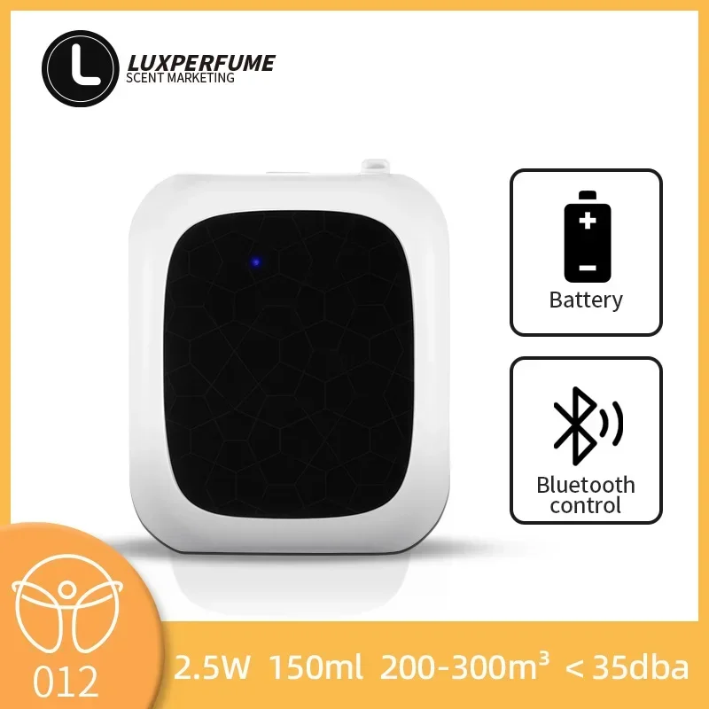 300m³ NAMSTE Battery Aroma Diffuser Room Aromatherapy Air Freshener Home Air Flavoring for Bathroom Elevator Bluetooth Control