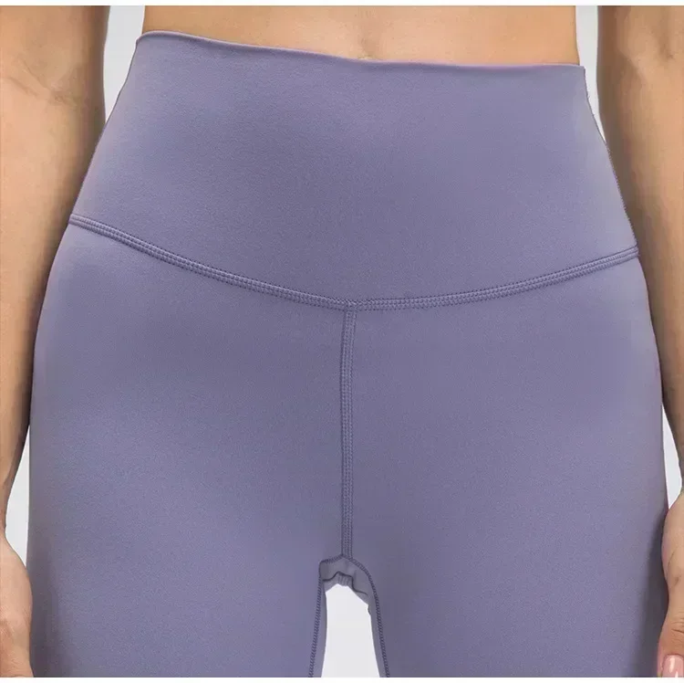 Lemon Align-mallas deportivas de cintura alta para mujer, pantalones elásticos ajustados para Yoga, gimnasio, Fitness, flexiones