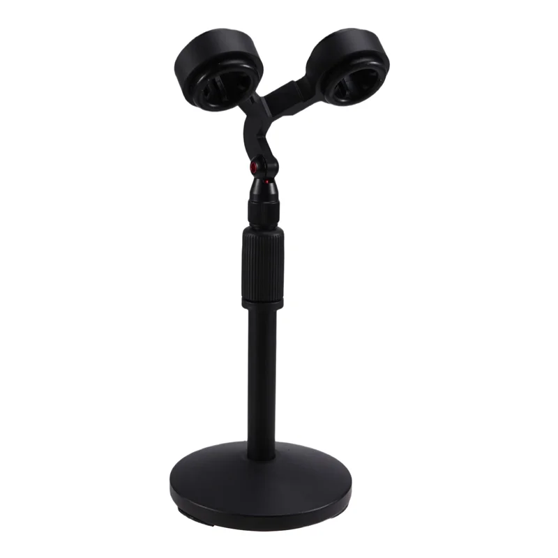 

B03B-Dual Microphone Stand Kit For SM57 Universal Twin Support Shock Mount Presidential Microphone Installation