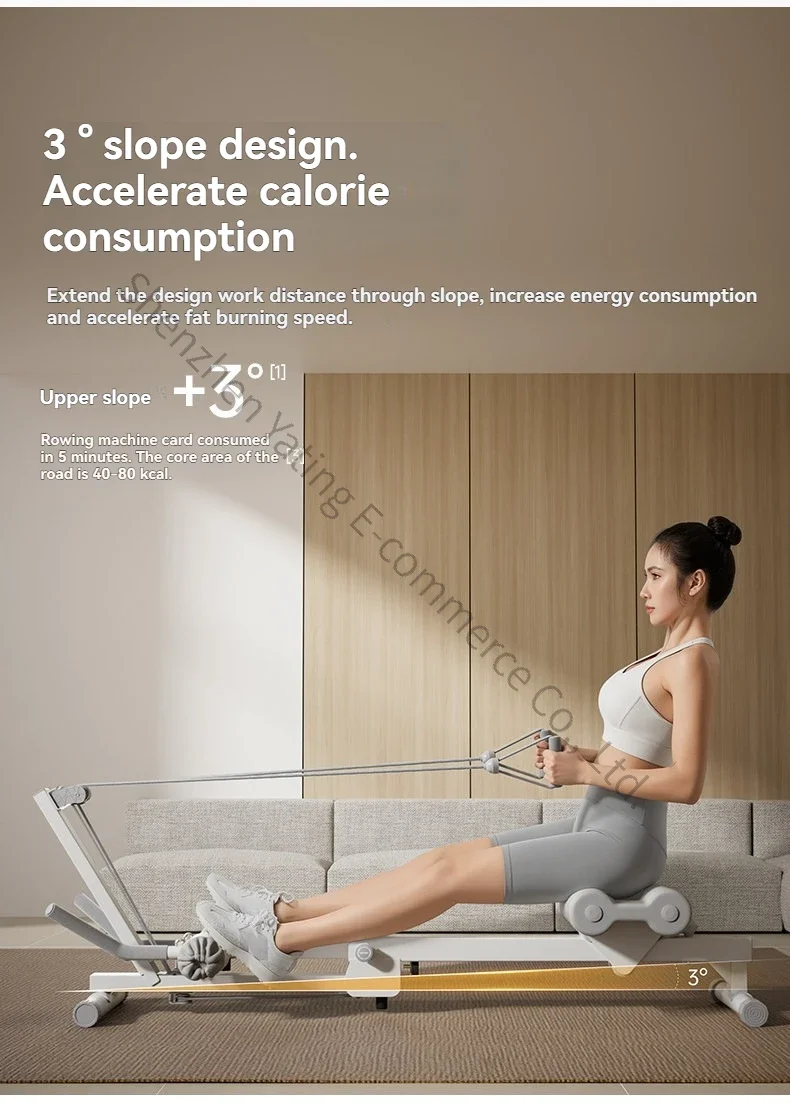 New Foldable Multi-Functional Rowing Machine Aerobic Fitness Waist Training Sports Equipment