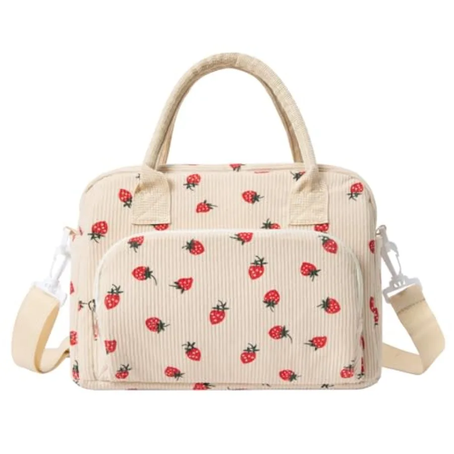 

Insulated Lunch Bag for Women Men Large Reusable Lunch Box Adult Leakproof Portable Cooler Tote Bags for Work Picnic