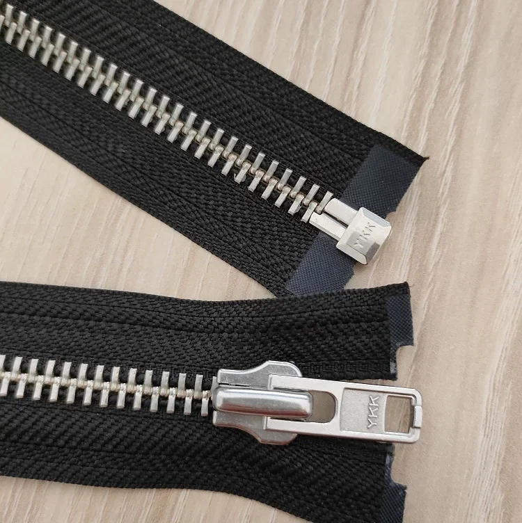 

70-100cm YKK Metal Double Head Zipper No. 8 Clothing Accessories Luggage Sewing De Costura Tailoring Accessories