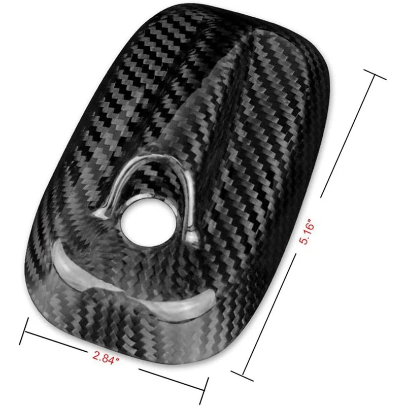 Dry Carbon Fiber for Mini Cooper F55 F56 2013-2020 Accessories Car Roof Shark Fin Antenna Signal Aerials Cover Sticker