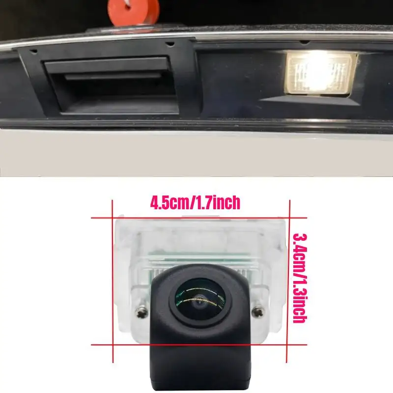 Car Rear View Backup Camera, Licence Plate Light Replacement for Mercedes-Benz C-Klasse W205 AMG C43 C63S C160 C180 C200D