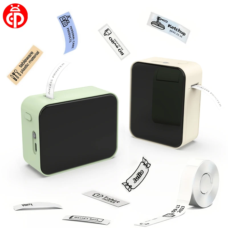 

Marklife P15 Mini Pocket Thermal Label Printer Wireless BT Label Maker As D11 D110 D101 Labeling Sticker Printer Home/Office