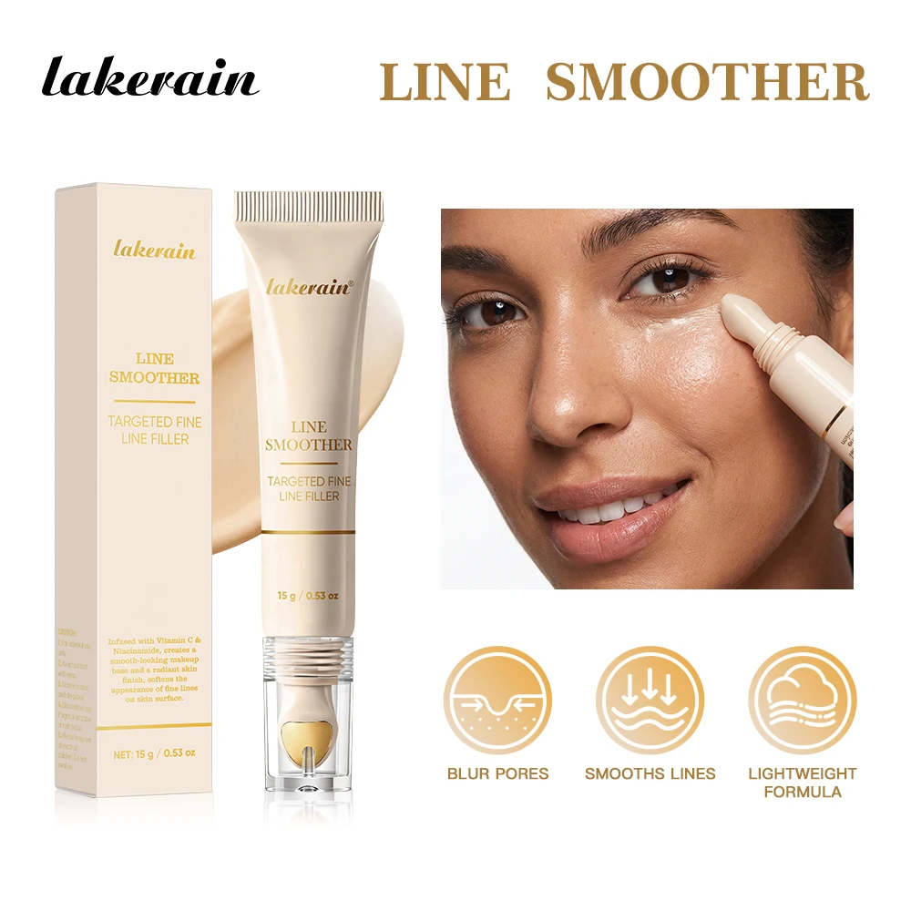 Smooth Fine Line Blurring Primer Flawless Base Lightweight Formula Matte Effect Target Lines Base Primer Silky Makeup Canvas