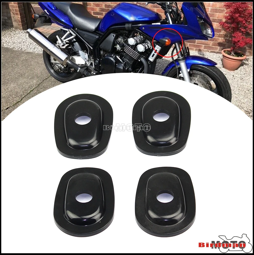 Turn Signal Light Adapter Spacer For Yamaha Accessories Front/Rear Indicator Spacer For Yamaha FZ600 FAZER YZF-R6 FZ1000 FAZE