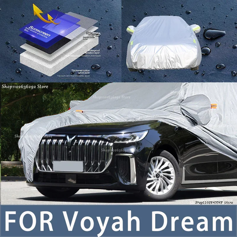 

For Voyah Dream Outdoor Protection Full Car Covers Snow Cover Sunshade Waterproof Dustproof Exterior Car accessories