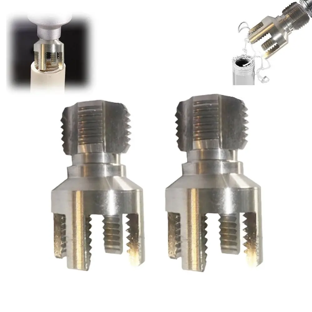 Langlebiges 4/6 Punkte PVC-Rohreinfädler-Set, Innen-/Außengewinde, schnelles Gewinde, Wasserhahn, Rohreinfädler, Rohr, Wasserrohr-Gewindeschneidwerkzeug