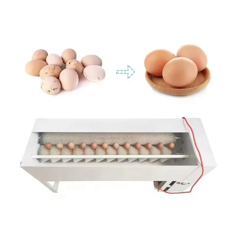for High-efficiency Duck Egg Washing Machine 2000 pcs/h Food Grade 304 Stainless Steel Suitable for Clay Shell Salted