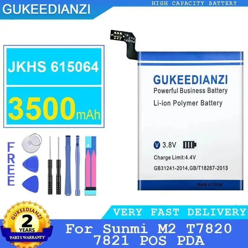 

Stable For Sunmi M2 T7820 7821 Pos Pda 3500Mah Machine Battery Safe Jkhs 615064