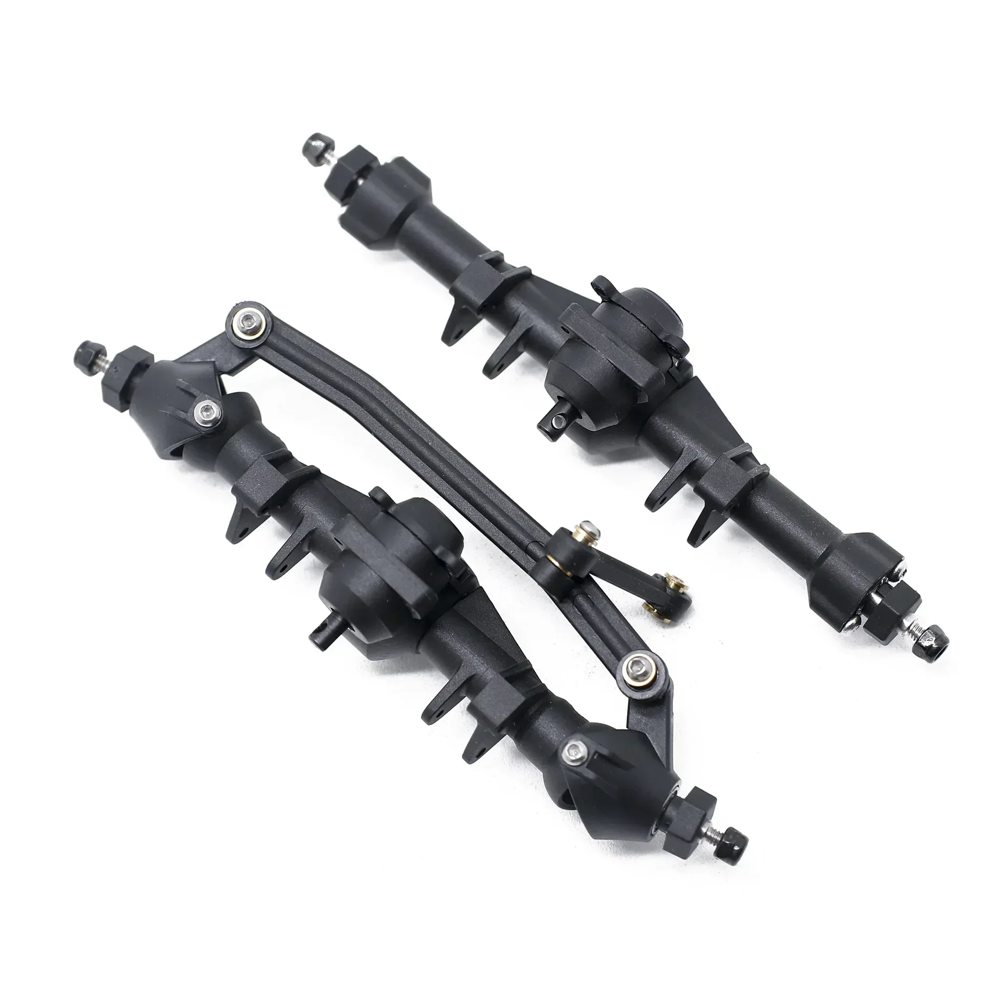 Complete Front And Rear Portal Axle Set For 1/24 RC Crawler Car Axial SCX24 Gladiator Bronco C10 Deadbolt JLU