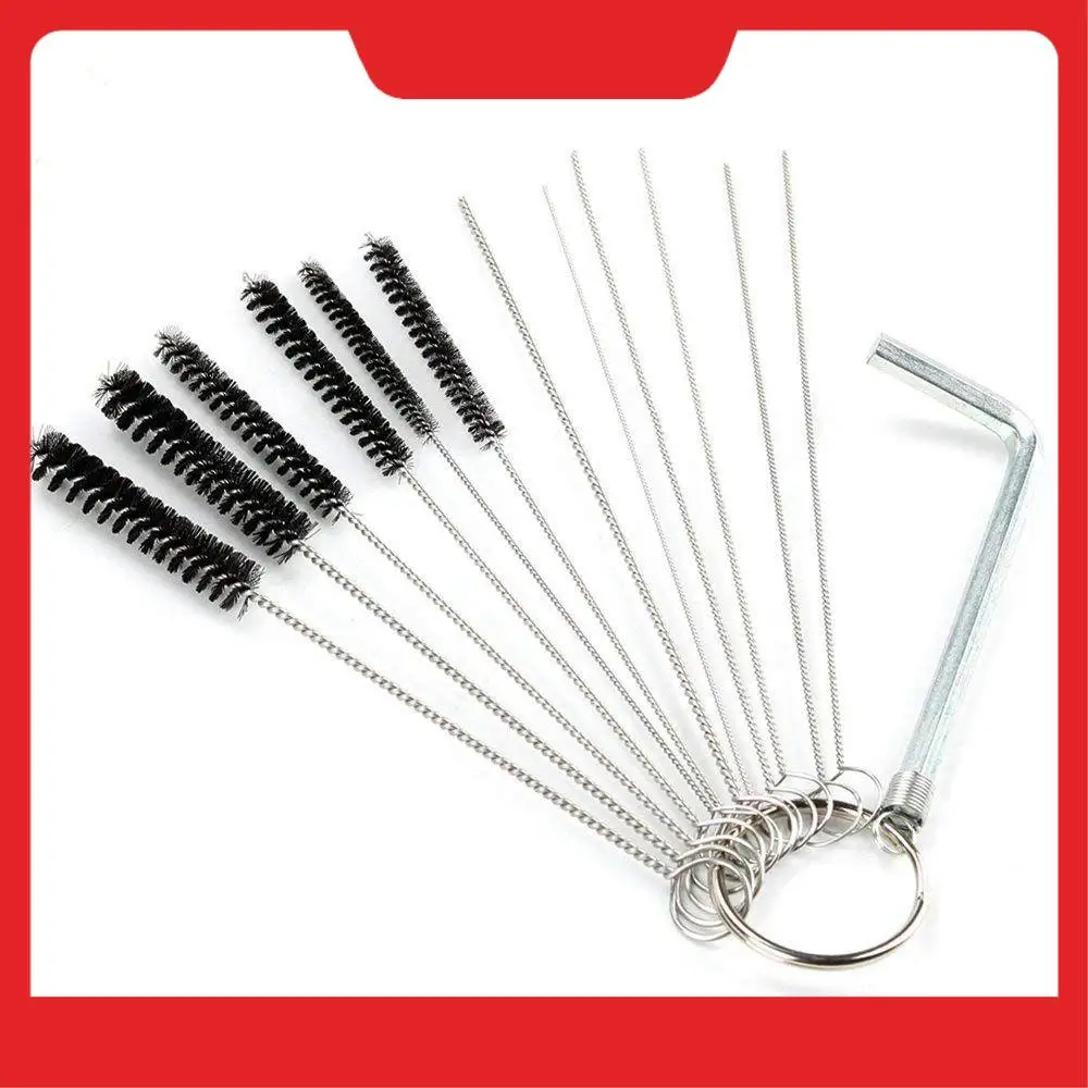 

A32HOT-Carburetor Adjustment Tool With Carburetor Cleaning Brush Needle For Common 2 Cycle Small Engine ECHO STIHL Poulan Husqva