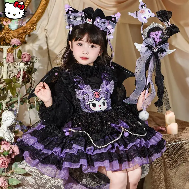 

Милое платье на Хэллоуин, детская одежда, новинка осени, повседневная юбка в стиле аниме для девочек, косплей, рождественский подарок