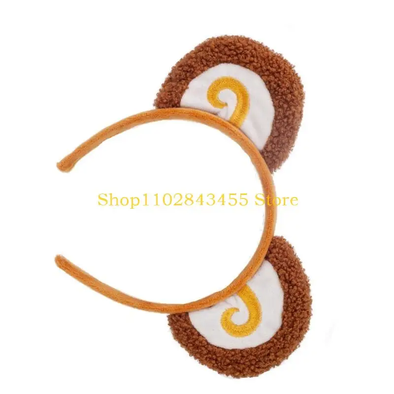 49MC قرد آذان عقال ذيل القوس توتو الحيوان القرد تأثيري حلي للطفل هالوين حفلة عيد ميلاد العروض المسرحية #1