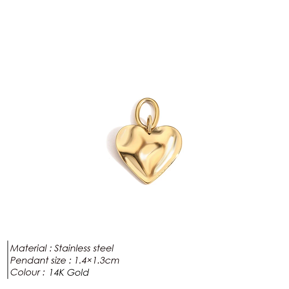Bohemian Heart Charm for DIY Jewellery Making