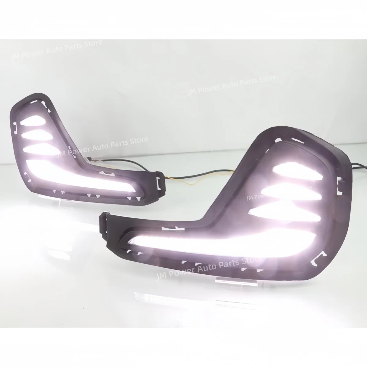For Chevrolet Cavalier 2020-2023 Daytime running light Modification 3 colors Fog lamp Turn signal Decorative light Auto parts