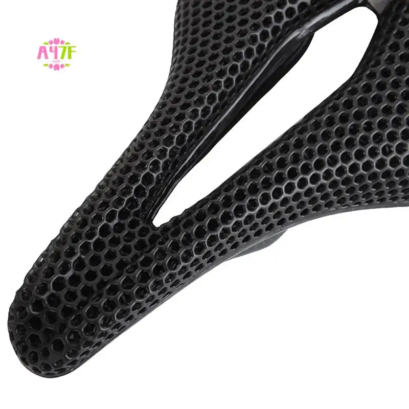 A47F-دراجة ثلاثية الأبعاد مطبوعة سرج من ألياف الكربون وسادة مريحة للدراجة على الطرق الجبلية 3D-2