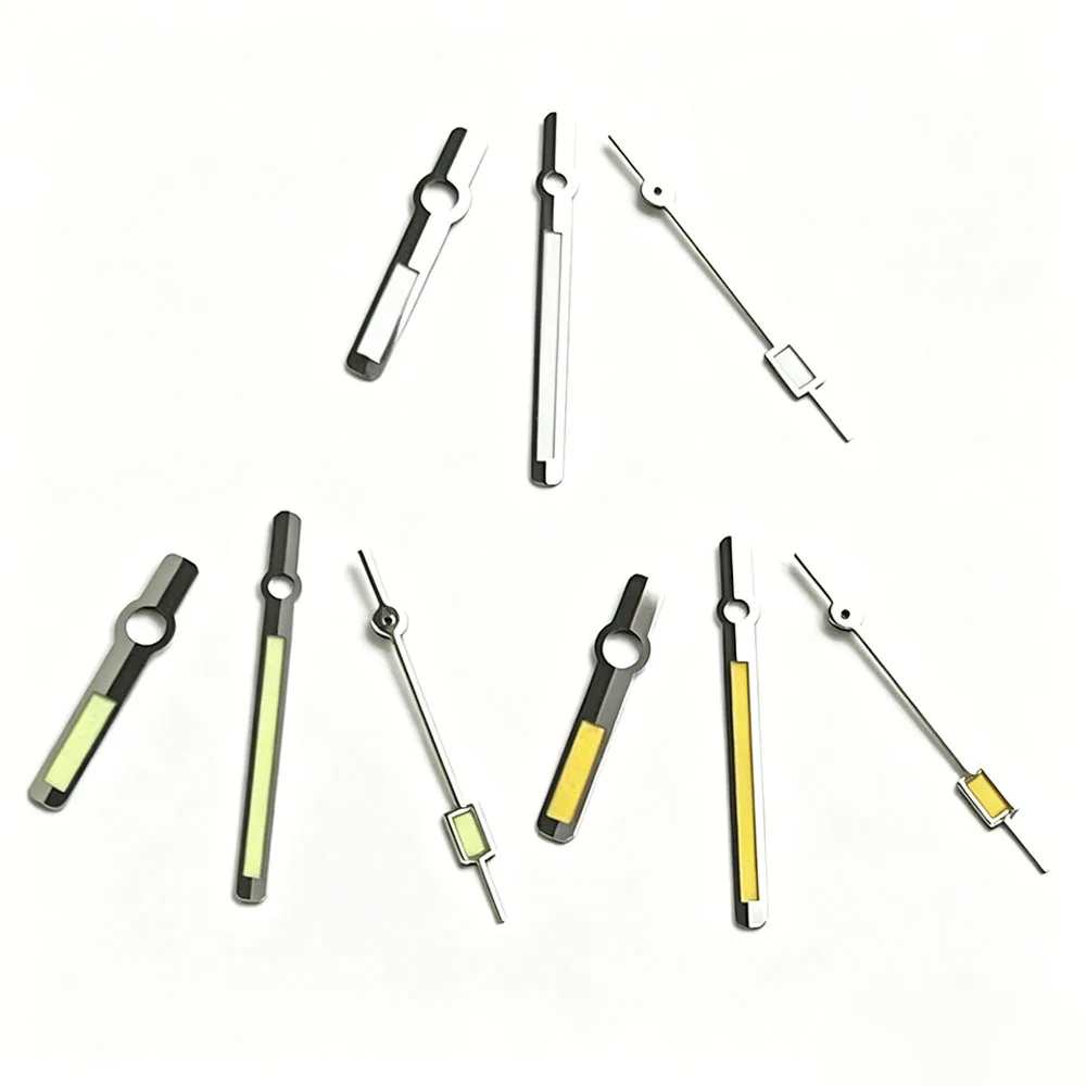 Durable Luminous Watch Hands, Professional Replacement Components for NH35 NH36 Watch Movement Maintenance