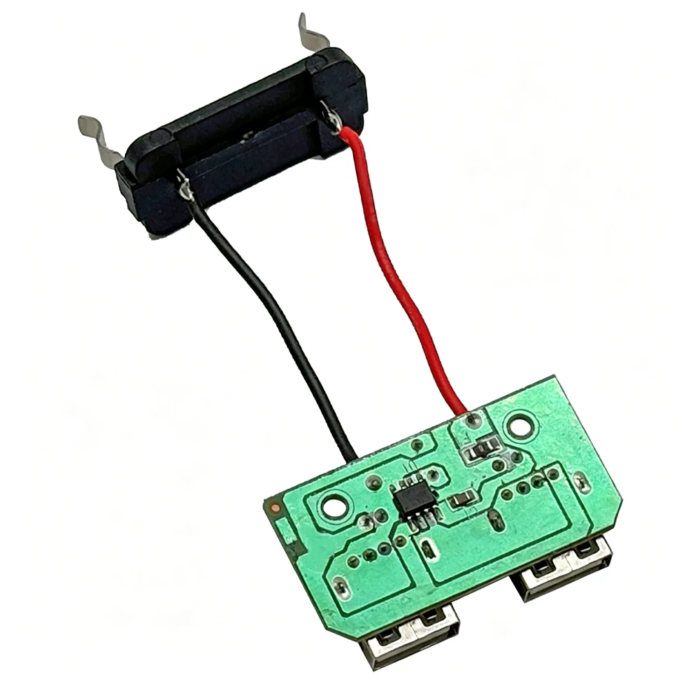 For 16.8V For Battery Packs Dual USB 5V Output Adapter For mobile Phone Power Supply Compact Lightweight Plastic Enclosure