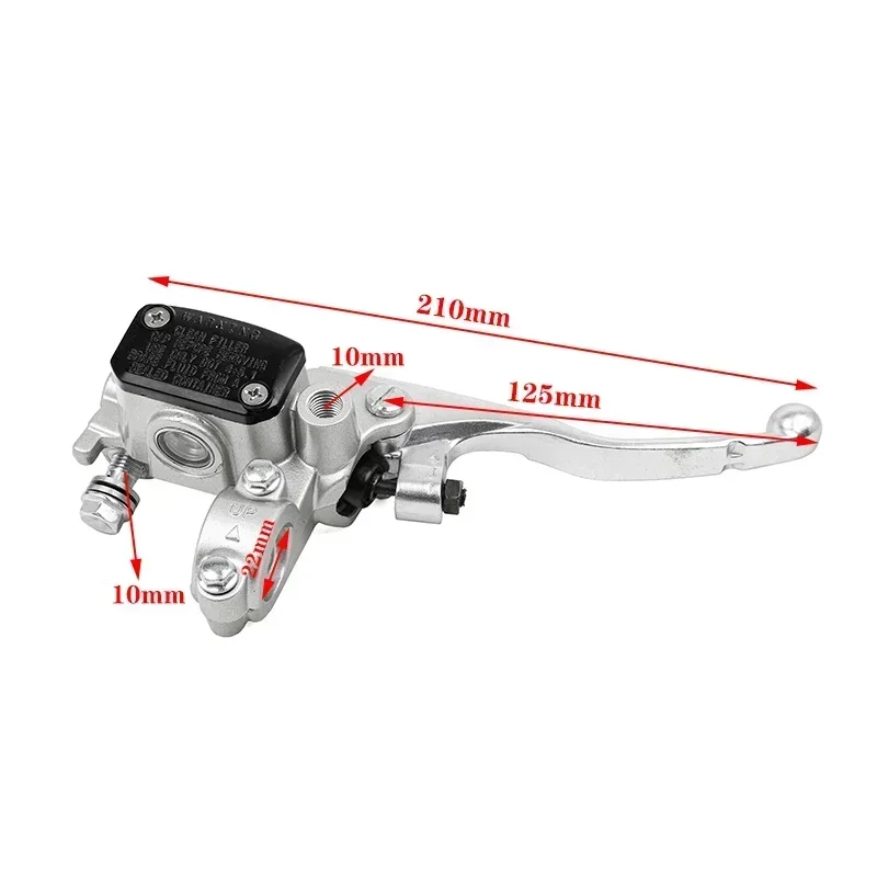 22mm 7/8 \'\'Destra/Sinistra Cilindro Maestro del Freno Pompa Frizione Leva del Freno Moto Per KTM EXC EXCF SX SXF SX-W XC-W XC-F 150 200