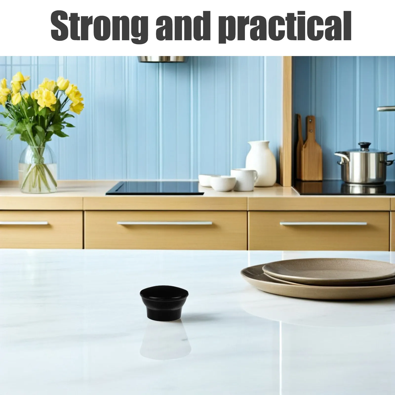 

Набор из 6 универсальных ручек для крышек чайников, легко моющиеся, для замены ручек чайников-свистунков, улучшенные запчасти для чайников