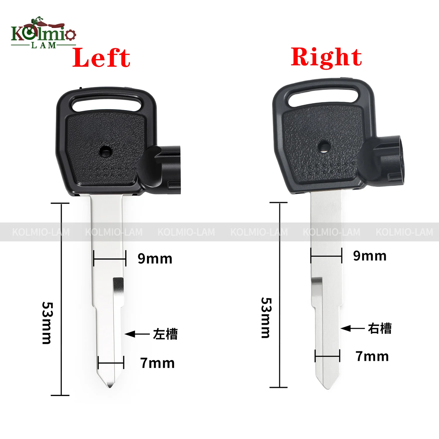 

Fit For KYMCO Scooter Magnet Anti Theft Lock CT250 300 400 Racing Kcc Acc Dynamic 125 Uncut Blade Blank Key