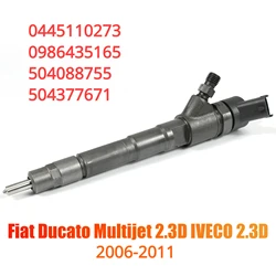 0445110273 New Common Rail Fuel Injector 0986435165 For FIAT Ducato IVECO Daily 2.3D 2006-2011 504088755 504377671