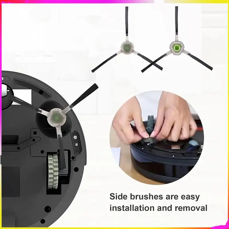 M04k 14 peças para lefant m201 u180 m571 m200 m500 m501 m520 t700 t800 peças de aspirador de pó robótico filtros hepa escovas laterais