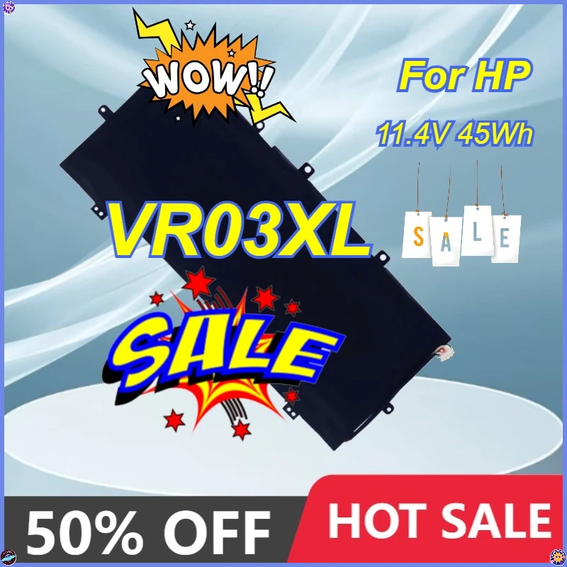 

VR03XL 45Wh Laptop Battery Replacement for HP Envy 13-d 13-d000 13-d008na 13-d010nr 13-d053s3 13-d049tu 13-d040wm 13d040nr 023TU