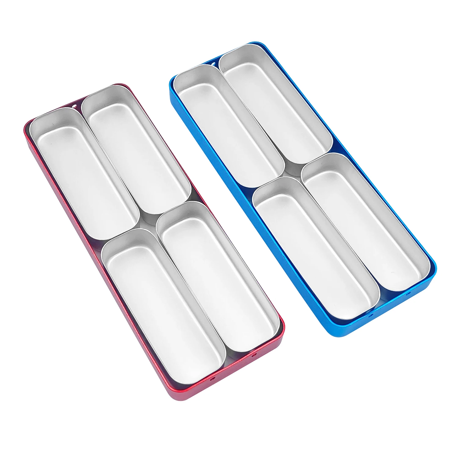 4/6/12/16 Holes JOLANT Dental Sterilizer Metal Case Endo Files Holder Box Autoclave Sterilizer Case Burs Holder Box Dental Tools