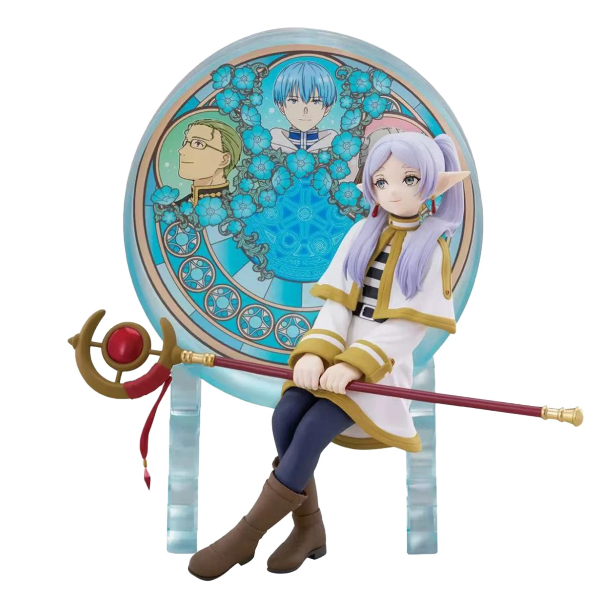 

100% Original Bandai Spirits BANPRESTO Glasscape Sousou No Frieren Frieren Fern Anime Figure Collection Series