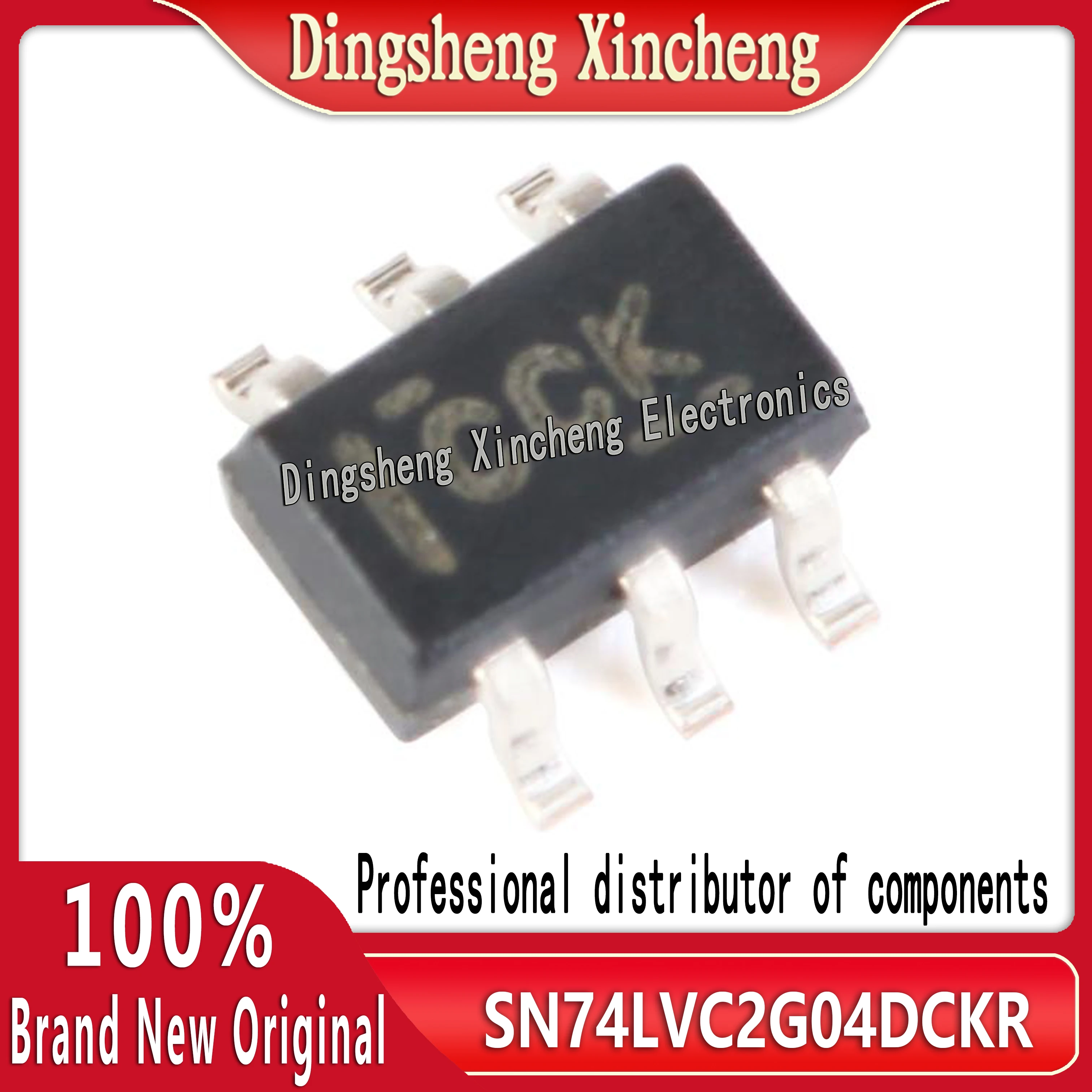 5  pcs/lot  Original genuine SN74LVC2G04DCKR SOT-363 dual inverter SMT logic chip