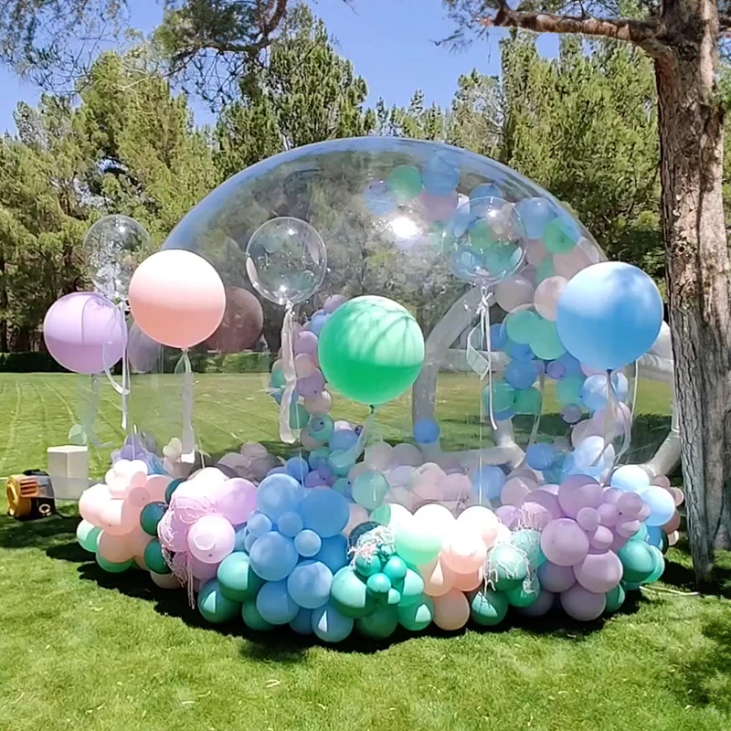 Transparent Bubble Tent House Inflatable Dome For Backyard Camping Stargazing Wedding Photo Booth