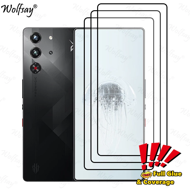 

Защитная пленка для экрана для ZTE nubia Red Magic 10 Pro, закаленное стекло RedMagic 10 Pro Plus, стекло для ZTE nubia Red Magic 10 Pro Glass